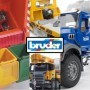 Bruder - Masina De Teren Land Rover Defender Cu Remorca Si Micro Excavator Jcb Cu Muncitor Bruder - 4
